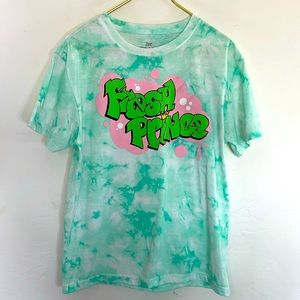 The Fresh Prince Green Tie Dye T-Shirt Sold as a Size Large